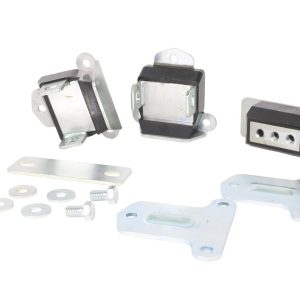 Whiteline Motor and Trans Mount Set, With Three Bushings/ Three Plates/ Two Bolts/ Six Washers – W93473