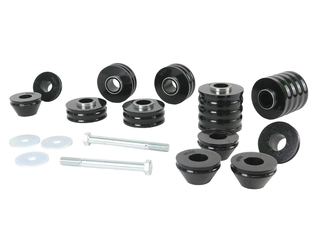 Whiteline Body Mount Bushings, Pack of 12, With Six Tubes/ Two Bolts – W93491