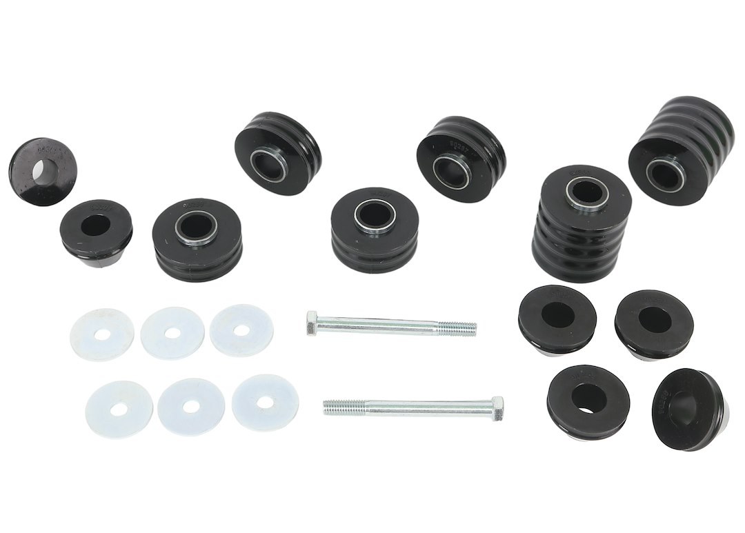Whiteline Body Mount Bushings, Pack of 12, With Six Tubes/ Two Bolts – W93491