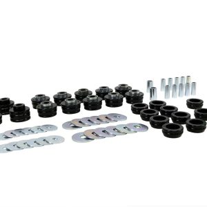 Whiteline Body Mount Bushings, Pack of 26, With Twelve Tubes/ Twenty Four Washers/ Grease – W93493