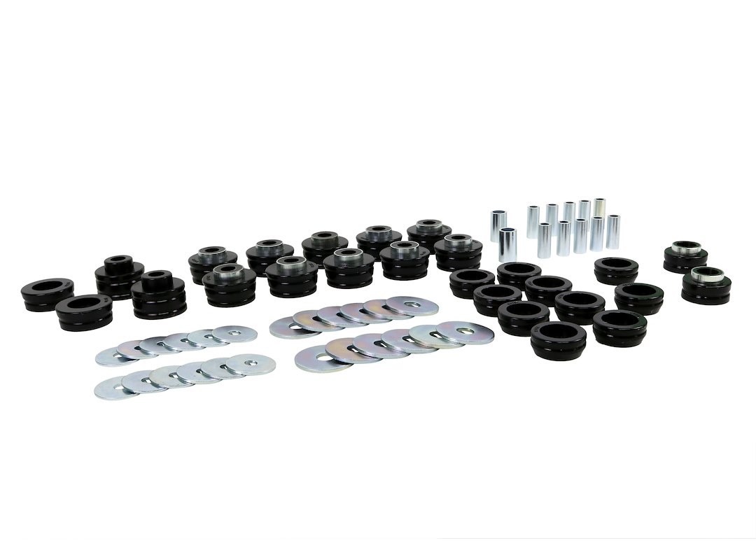 Whiteline Body Mount Bushings, Pack of 26, With Twelve Tubes/ Twenty Four Washers/ Grease – W93493