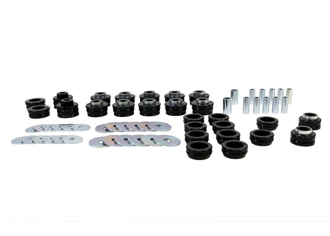 Whiteline Body Mount Bushings, Pack of 26, With Twelve Tubes/ Twenty Four Washers/ Grease – W93493