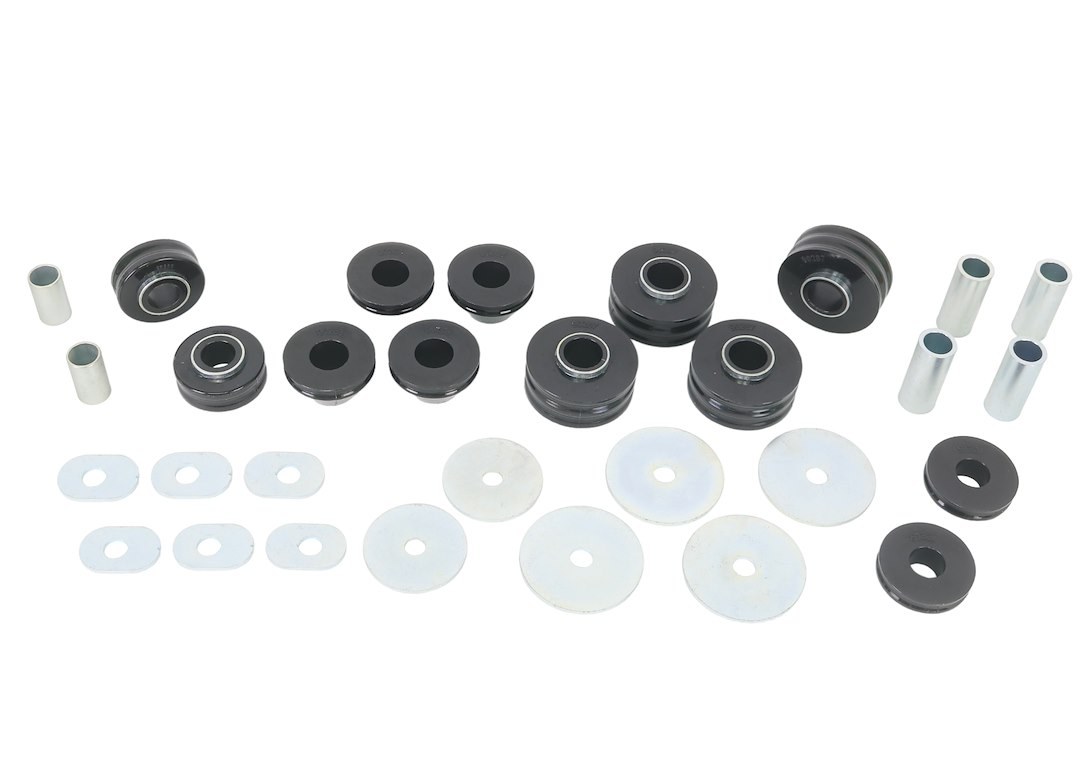 Whiteline Body Mount Bushings, Pack of 12, With Six Tubes/ Twelve Washers/ Grease – W93498
