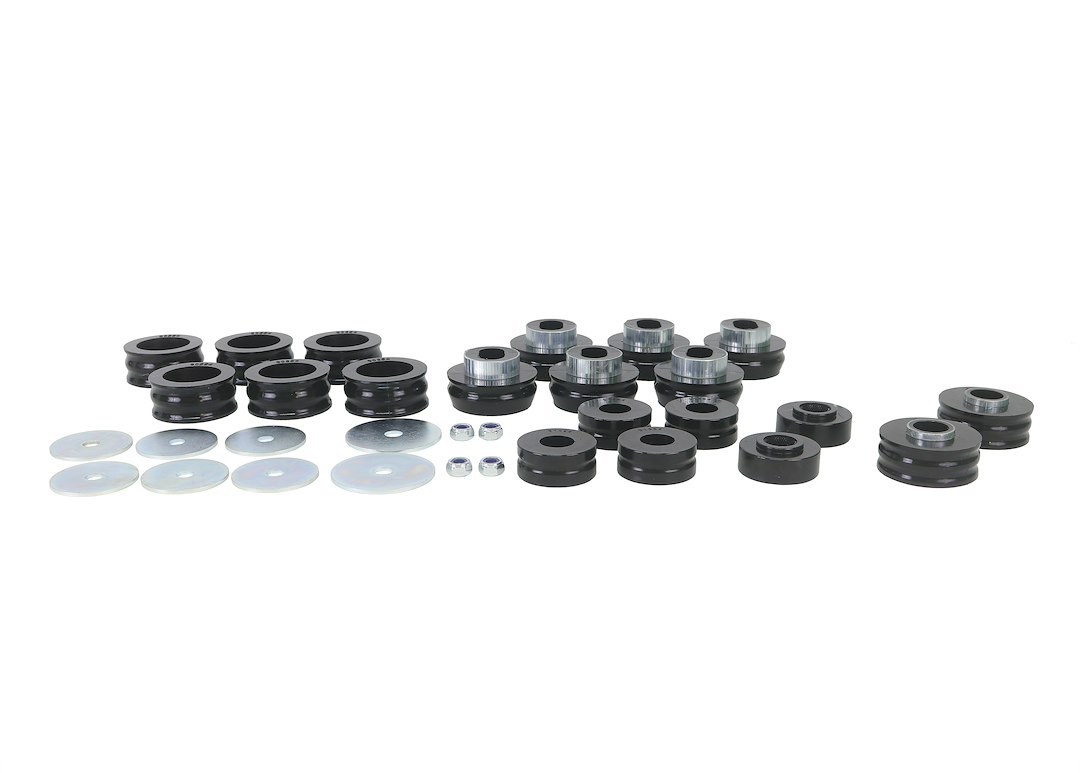 Whiteline Body Mount Bushings, Pack of 20, With Four Tubes/ Four Nuts/ Eight Washers/ Grease – W93500
