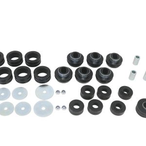 Whiteline Body Mount Bushings, Pack of 20, With Four Tubes/ Four Nuts/ Eight Washers/ Grease – W93500