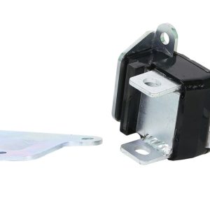 Whiteline Motor Mount, Black/ Silver, With Mount/ 60.3 Millimeter Mounting Bracket/ Plate – W93533