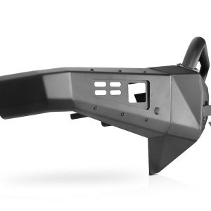 Winjet Bumper, Terra Series, Modular Design, With Bull Bar, With Internal Winch Mount, With D-Ring Mounts – ATTF201A103-BX