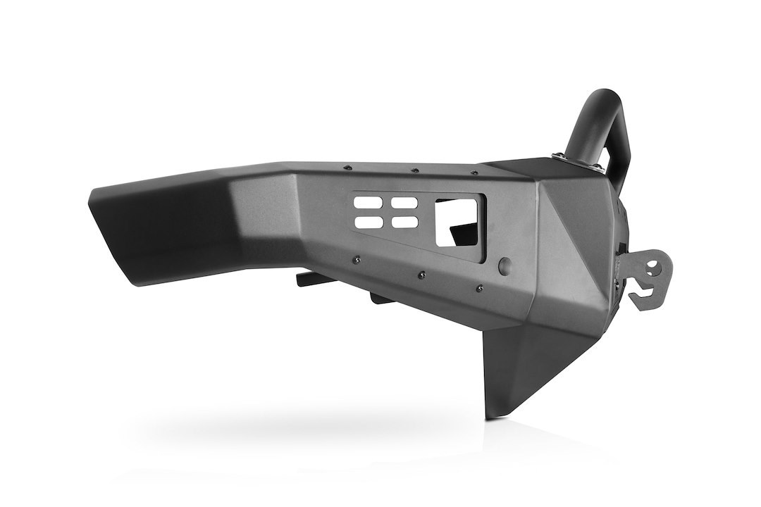 Winjet Bumper, Terra Series, Modular Design, With Bull Bar, With Internal Winch Mount, With D-Ring Mounts – ATTF201A103-BX