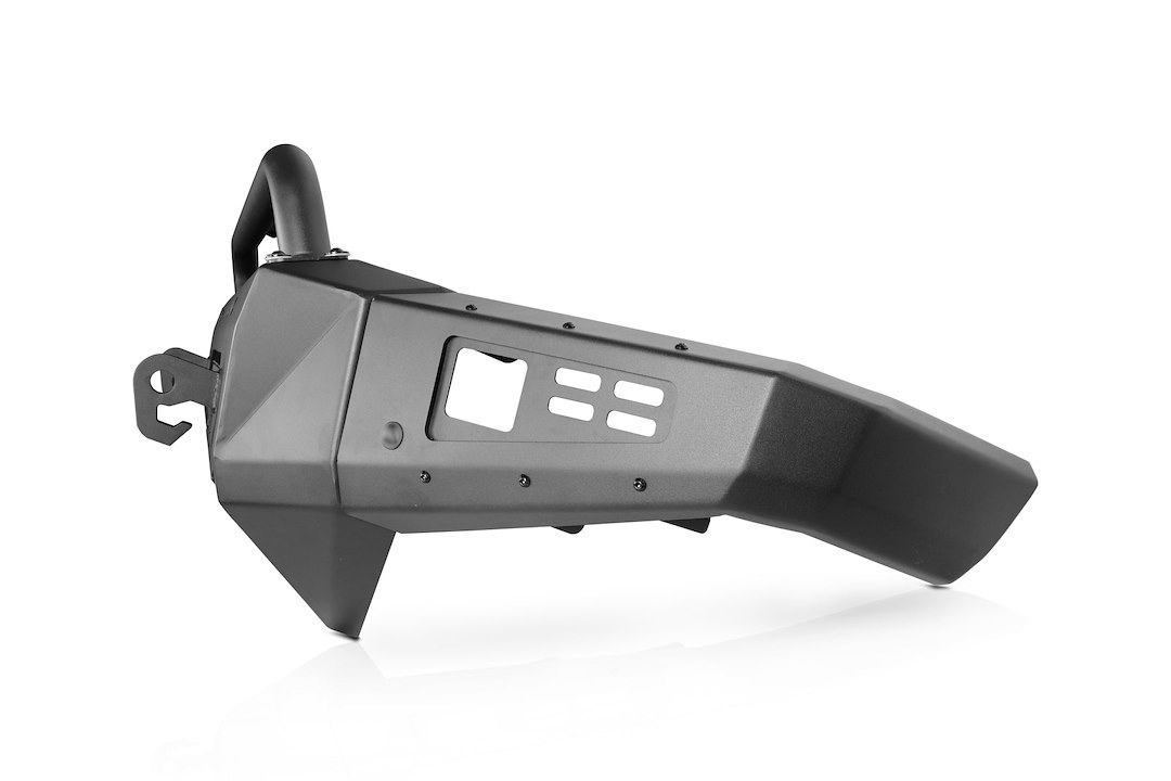 Winjet Bumper, Terra Series, Modular Design, With Bull Bar, With Internal Winch Mount, With D-Ring Mounts – ATTF201A103-BX