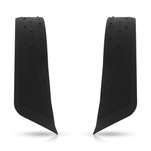 Winjet Fender Flare, Terra Series, Flat Style, Powder Coated Textured Black, E-Coated Steel, Set of 2 – ATTFB01H101-BX-F