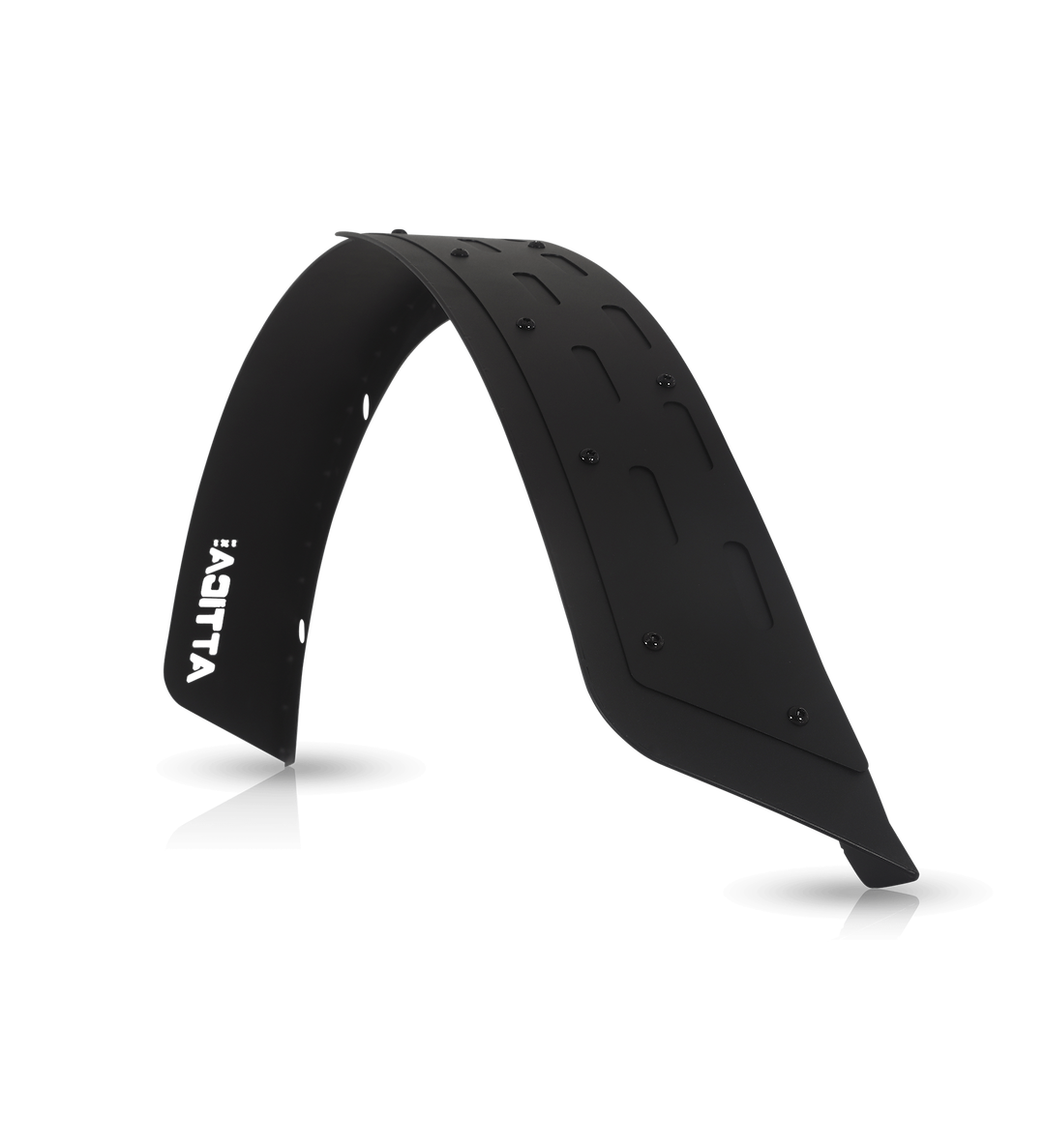 Winjet Fender Flare, Terra Series, Flat Style, Powder Coated Textured Black, E-Coated Steel, Set of 2 – ATTFB01H101-BX-F