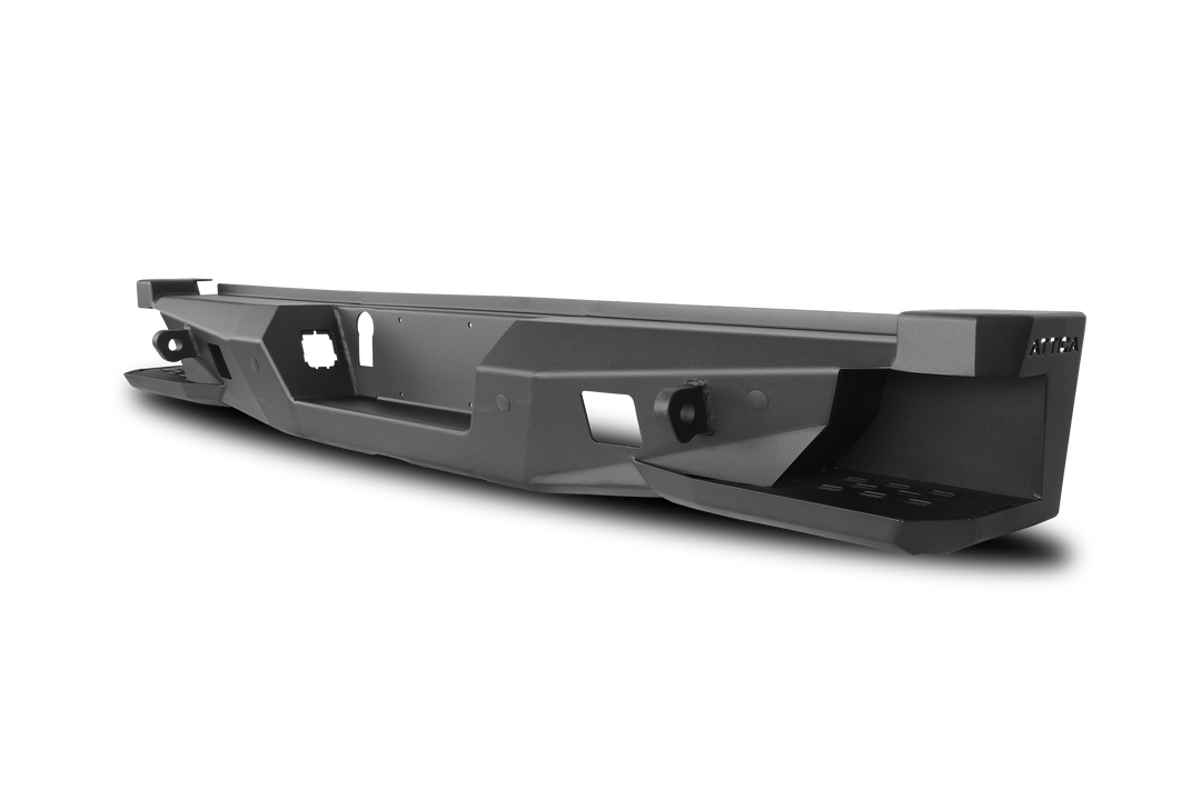 Winjet Bumper, Terra Series, Rear, One Piece Design, With D-Ring Mounts, Compatible with OE Receiver Hitch – ATTF103B101-BX