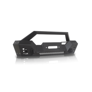 Winjet Bumper, Frontier Series, Modular Design, With Bull Bar, With Internal Winch Mount, With D-Ring Mount – ATTJL01A110-BX