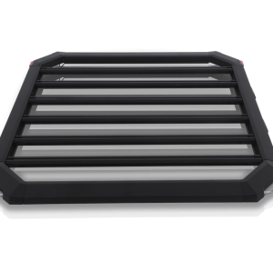 Winjet Roof Rack, Frontier Series, Direct-Fit, Powder Coated, Textured Black, Aluminum, Single – ATTJL02F101-BX