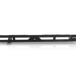 Winjet Nerf Bar, Terra Series, With Flat Plates, Round Bent, Textured Powder Coated, Black, Steel, Body/ Frame Mount – ATTJT02C104-BX
