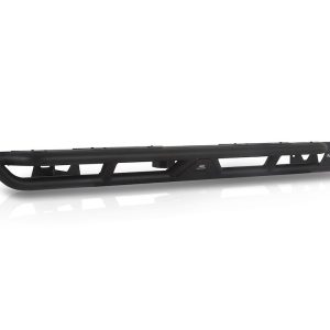Winjet Nerf Bar, Terra Series, With Flat Plates, Round Bent, Textured Powder Coated, Black, Steel, Body/ Frame Mount – ATTJT02C104-BX