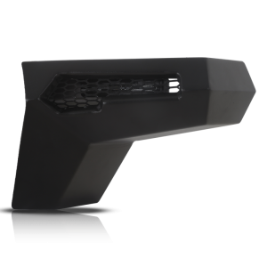 Winjet Bumper Extension, Frontier Series, For Use with Front Bumper ATTJL01A110-BX, Powder Coated Textured Black Steel – ATTJL01A110-1-BX