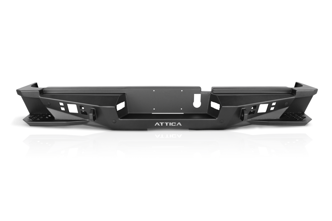 Winjet Bumper, Terra Series, One Piece Design, With D-Ring Mounts, Compatible with OE Receiver Hitch – ATTRM05B103-BX