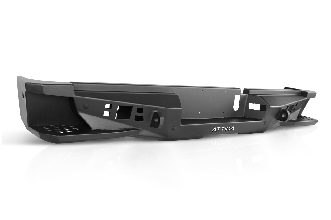 Winjet Bumper, Terra Series, One Piece Design, With D-Ring Mounts, Compatible with OE Receiver Hitch – ATTRM05B103-BX