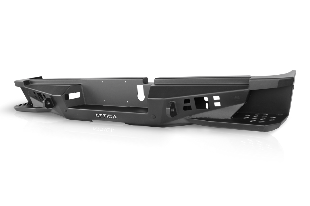 Winjet Bumper, Terra Series, One Piece Design, With D-Ring Mounts, Compatible with OE Receiver Hitch – ATTRM05B103-BX