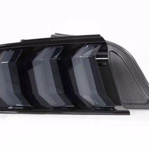 Winjet Tail Light Assembly, LED, Smoke Lens, Gloss Black ABS Plastic Housing, Red Brake Light/ Amber Turn Signal Light – CTRNG0680-GBS