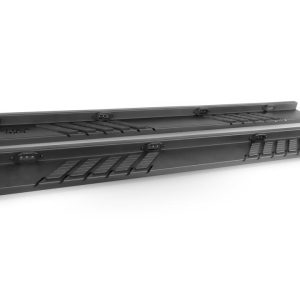 Winjet Running Board, Frontier Series, Powder Coated, Textured Black, Steel, Lighted, Rocker Panel Mount – ATTSL04C101-BX