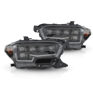 Winjet Headlight Assembly, Rogue Series, LED Bulb, Projector, Built-IN Atticasol LED Chip, 75 Watt Bulbs, 12 Volts – CHATT0682-GBC-SQ