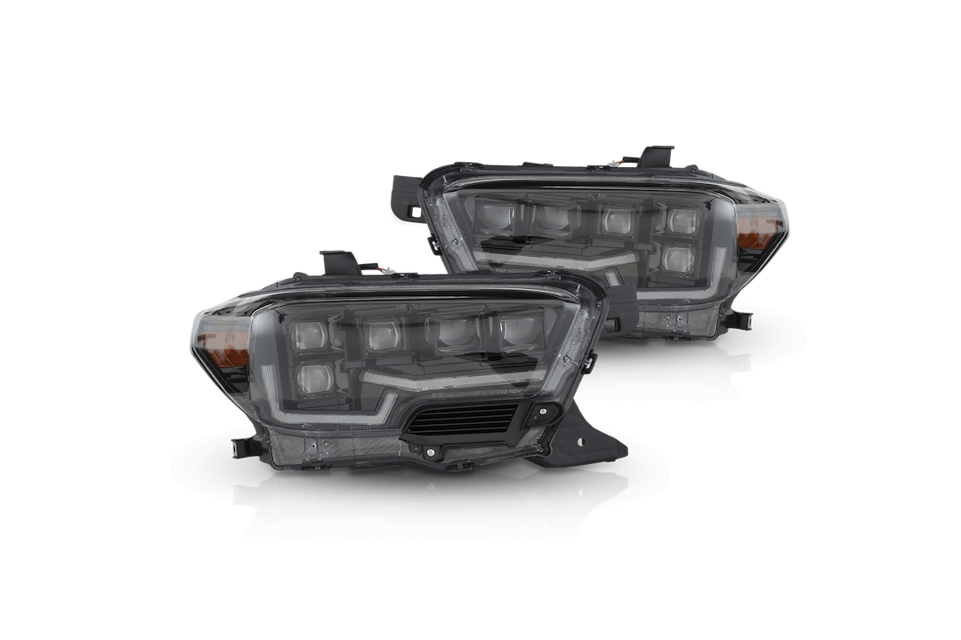Winjet Headlight Assembly, Rogue Series, LED Bulb, Projector, Built-IN Atticasol LED Chip, 75 Watt Bulbs, 12 Volts – CHATT0682-GBC-SQ