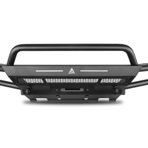 Winjet Bumper, Apex Series, One Piece Design, With Bull Bar, With Internal Winch Mount, With D-Ring Mounts – ATTTA01A102-BX