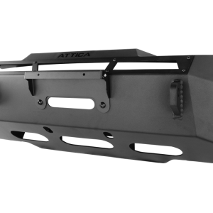 Winjet Bumper, Terra Series, One Piece Design, With Internal Winch Mount, With Recovery Tow Hooks/ with D-Ring Mounts – ATTTR01A101-BX