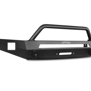 Winjet Bumper, Terra Series, One Piece Design, With Bull Bar, With Internal Winch Mount, With D-Ring Mounts – ATTTR01A102-BX