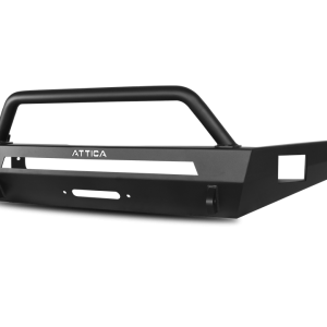Winjet Bumper, Terra Series, One Piece Design, With Bull Bar, With Internal Winch Mount, With D-Ring Mounts – ATTTR01A102-BX