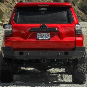 Winjet Bumper, Terra Series, Rear, One Piece Design, With D-Ring Mounts, Compatible with OE Receiver Hitch – ATTTR01B101-BX