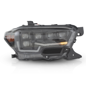 Winjet Headlight Assembly, Rogue Series, LED Bulb, Projector, Built-IN Atticasol LED Chip, 75 Watt Bulbs, 12 Volts – CHATT0682-BC-SQ