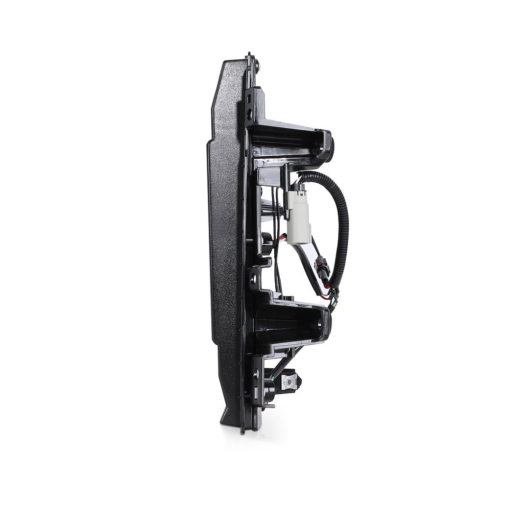 Winjet Tail Light Assembly, Sol Series, Black/ Smoke Lens, Black Housing, LED – CTATT0781-L2-SQ