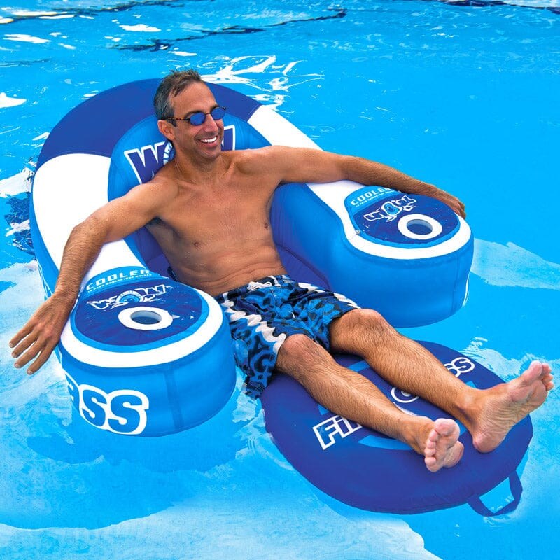 Wow Sports Float Tube, First Class, Pool/ Beach/ Lake/ River, U Shape, 1 Person Rider, 52 Inch Length X 46 Inch Width, Deep Cockpit Seating – 11-2030