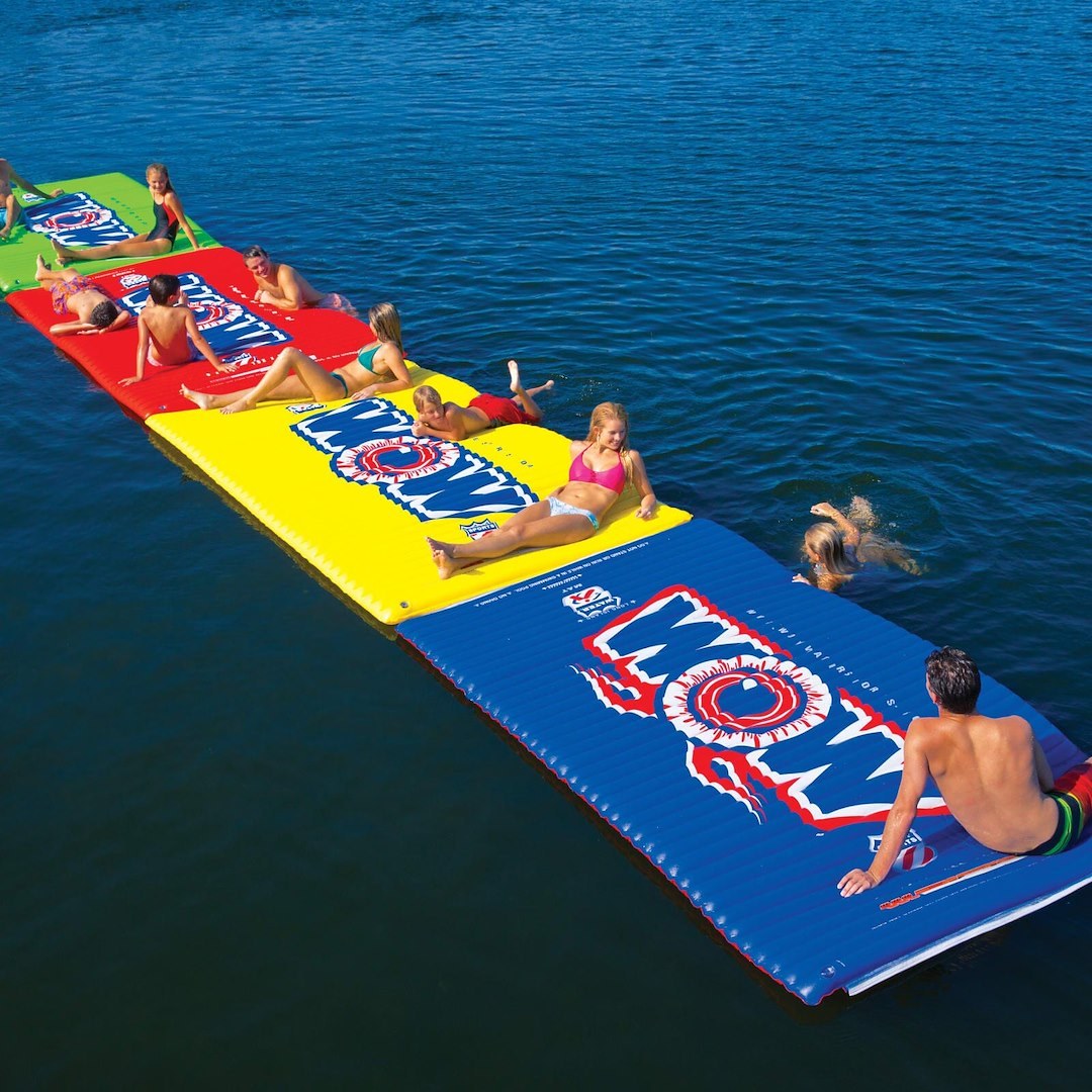 Wow Sports Water Walkway, 1 to 6 Adults, 10 Feet Length X 6 Feet Width, Blue, PVC – 12-2030