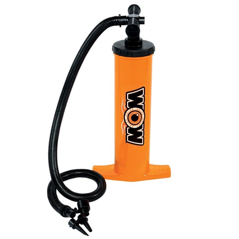 Wow Sports Air Pump, For Use with Small/Medium and Large Inflatables, Manual Hand Pump, 0.3 Bar Pressure and 2 Liter X 2 Liter – 13-4030