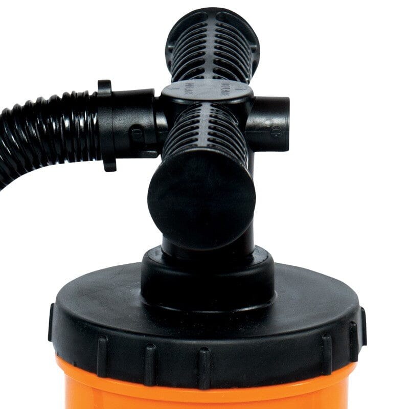 Wow Sports Air Pump, For Use with Small/Medium and Large Inflatables, Manual Hand Pump, 0.3 Bar Pressure and 2 Liter X 2 Liter – 13-4030