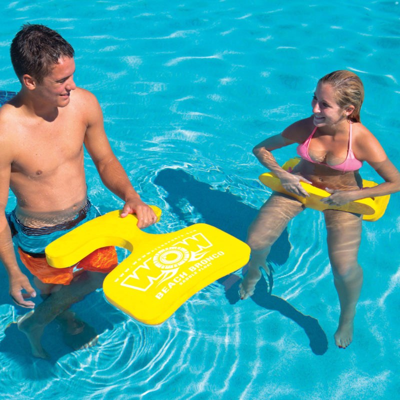 Wow Sports Pool Noodle, Beach Bronco, Saddle Type, One Person/ 220 Pound Load Capacity – 14-2130