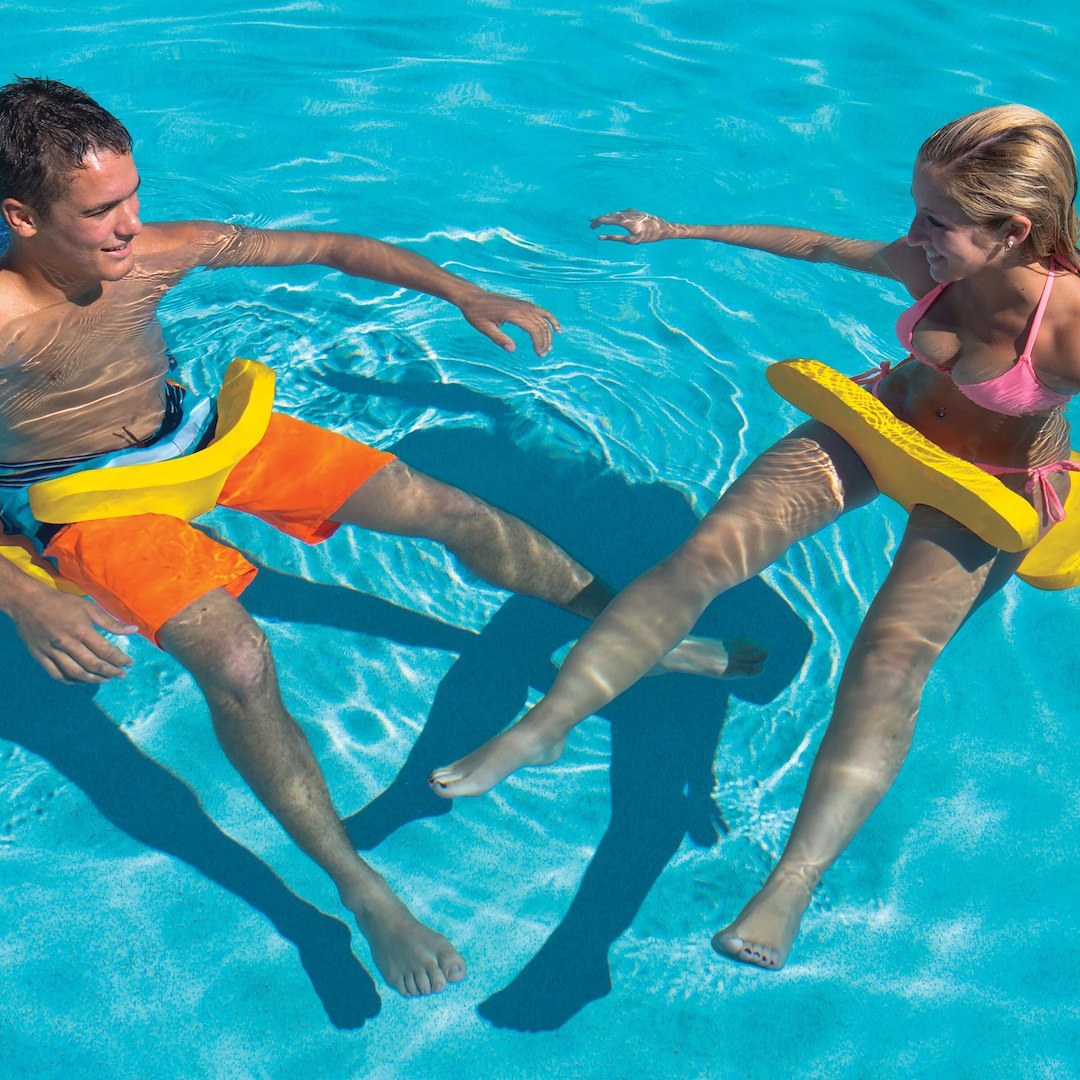 Wow Sports Pool Noodle, Beach Bronco, Saddle Type, One Person/ 220 Pound Load Capacity – 14-2150