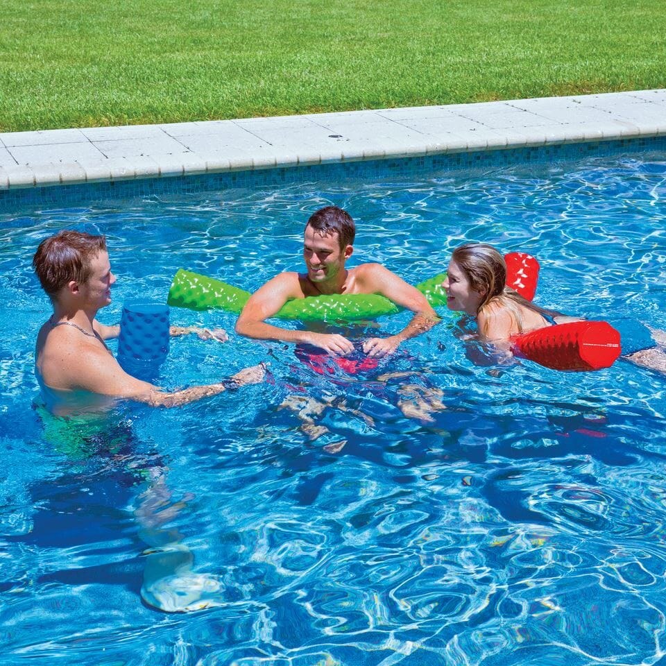 Wow Sports Pool Noodle, First Class, Cylindrical Tube Type, One Person/ 250 Pound Load Capacity, 5-1/2 Inch Diameter X 46 Inch Length, Red – 17-2064R