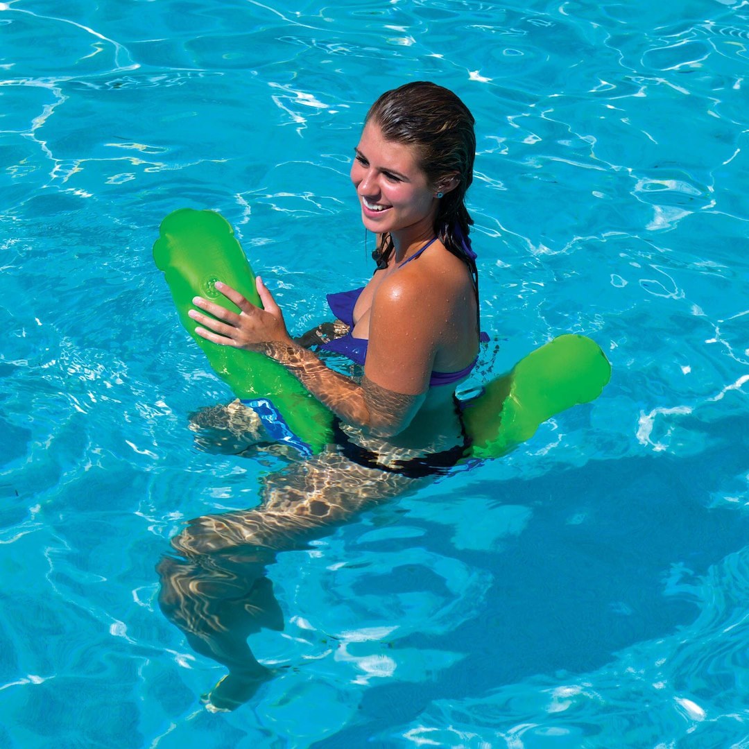 Wow Sports Pool Noodle, Water Pickle, Cylindrical Tube Type, One Person/ 220 Pound Load Capacity, 5-1/2 Inch Diameter X 48 Inch Length – 18-2010