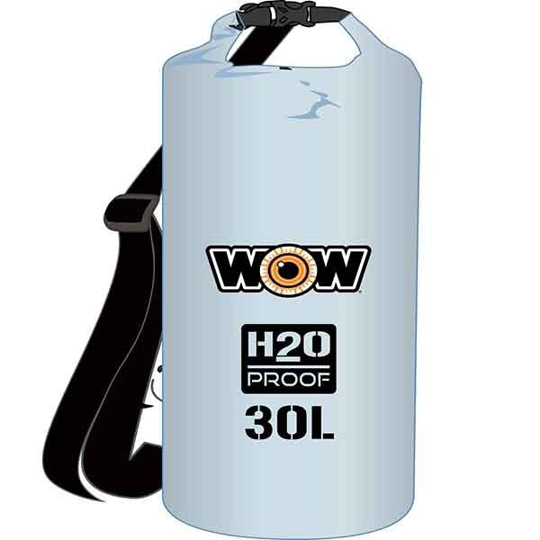 Wow Sports Gear Bag, H2O Proof, Backpack Style, 30 Liter Capacity, 1 Large Buckle Locked Compartment, With Adjustable Shoulder Strap – 18-5090C