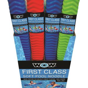 Wow Sports Pool Noodle, First Class, Cylindrical Tube Type, One Person/ 250 Pound Load Capacity, 5-1/2 Inch Diameter X 46 Inch Length – 20-2060