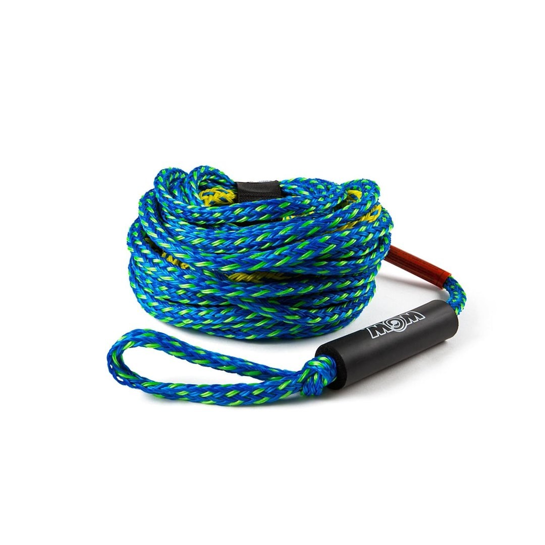 Wow Sports Towable Tube Tow Rope, 4K, Use to Tow Towable Tube of 1 to 2 Riders, 4150 Pound Breaking Strength, 60 Foot Length – 22-WRP-4608