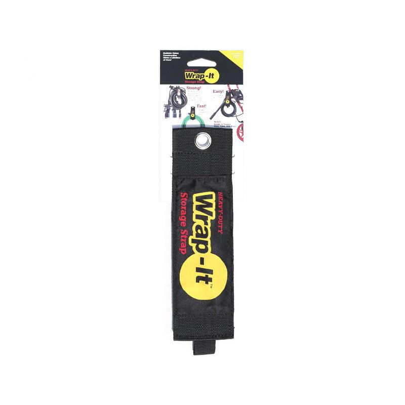 Wrap-It Multi Purpose Strap, 23-1/4 Inch Length X 2-3/4 Inch Width, Jumbo, Black, Nylon – 100-50B