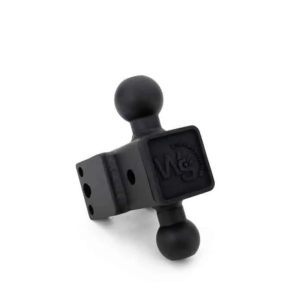 Weigh Safe Trailer Hitch Ball Mount, 180 Degree, Fits 2-1/2 Inch Receiver, 25000 Gross Trailer Weight, Adjustable, Stowable Design – STB6-2.5-KA