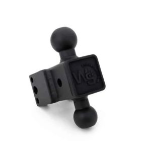 Weigh Safe Trailer Hitch Ball Mount, 180 Pro, Fits 2 Inch Receiver, 15000 Gross Trailer Weight, Adjustable, Stowable Design – STB8-2