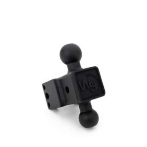 Weigh Safe Trailer Hitch Ball Mount, 180 Degree, Fits 2 Inch Receiver, 25000 Gross Trailer Weight, Adjustable, Stowable Design – STB8-2.5